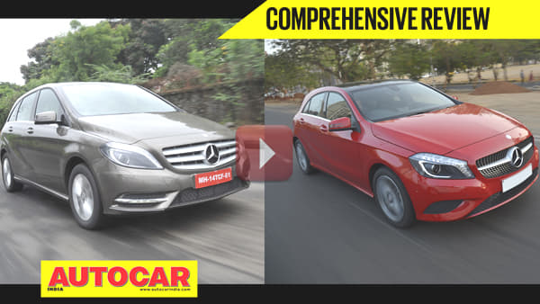 Mercedes A-Class, B-Class diesel video